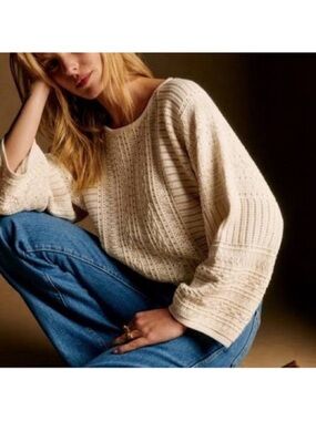 Sezane Manuela Jumper Natural - Size M